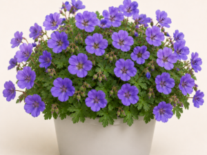 Geranium Azure Rush
